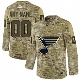 St. Louis Blues Camo Men's Customized Adidas Jersey,baseball caps,new era cap wholesale,wholesale hats